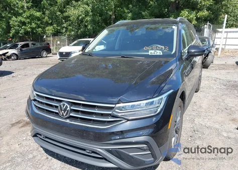 2024 Volkswagen Tiguan 2.0T Se/2.0T Wolfsburg Edition из США, поврежденный, VIN 3VV3B7AX6RM008093